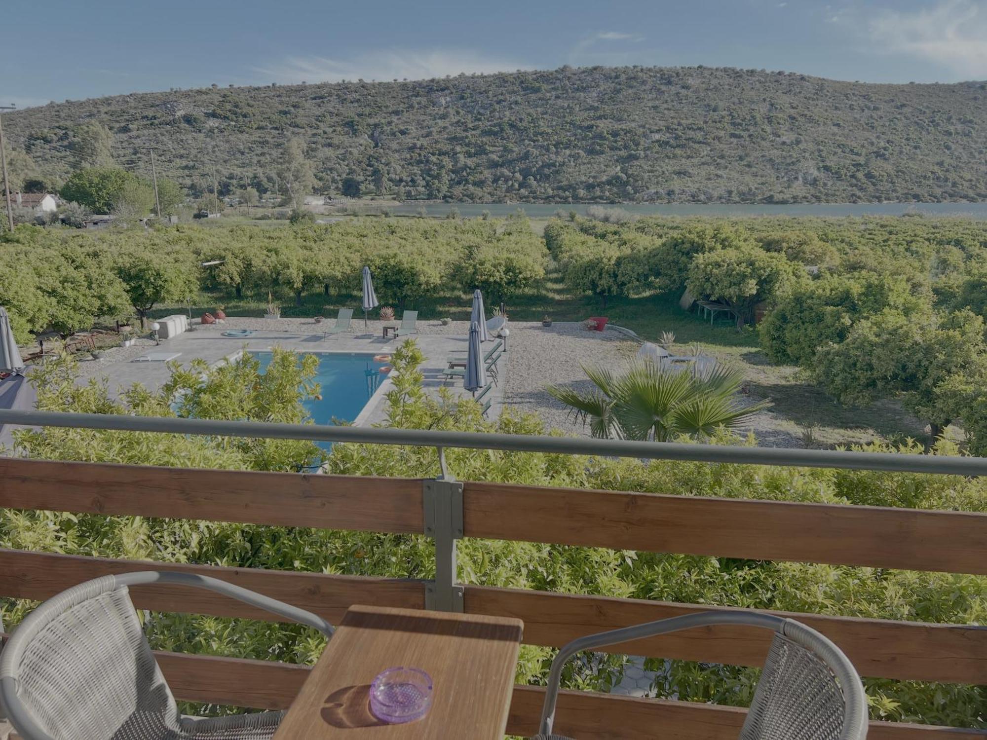 Ktima Klimentini Apartment Vivari Bagian luar foto